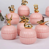 Deer Head Candy Storage Decor